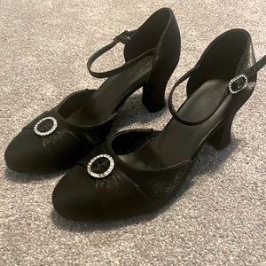So Danca ballroom shoes.  Black BL28 - Size 8.5